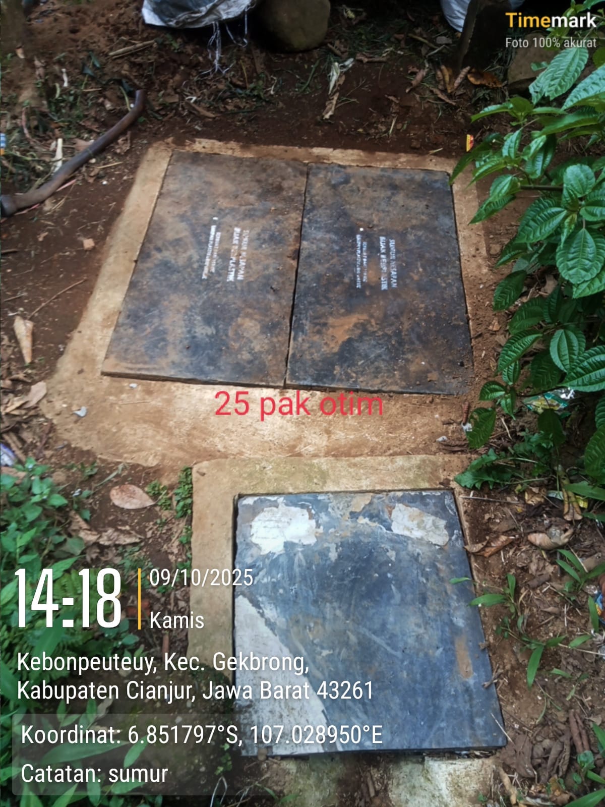 Sumur Resapan Biber Bapak Otim - 25
